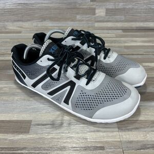 Xero HFS Men’s Size 11 Barefoot Lightweight Road Running Shoes Gray White Blue